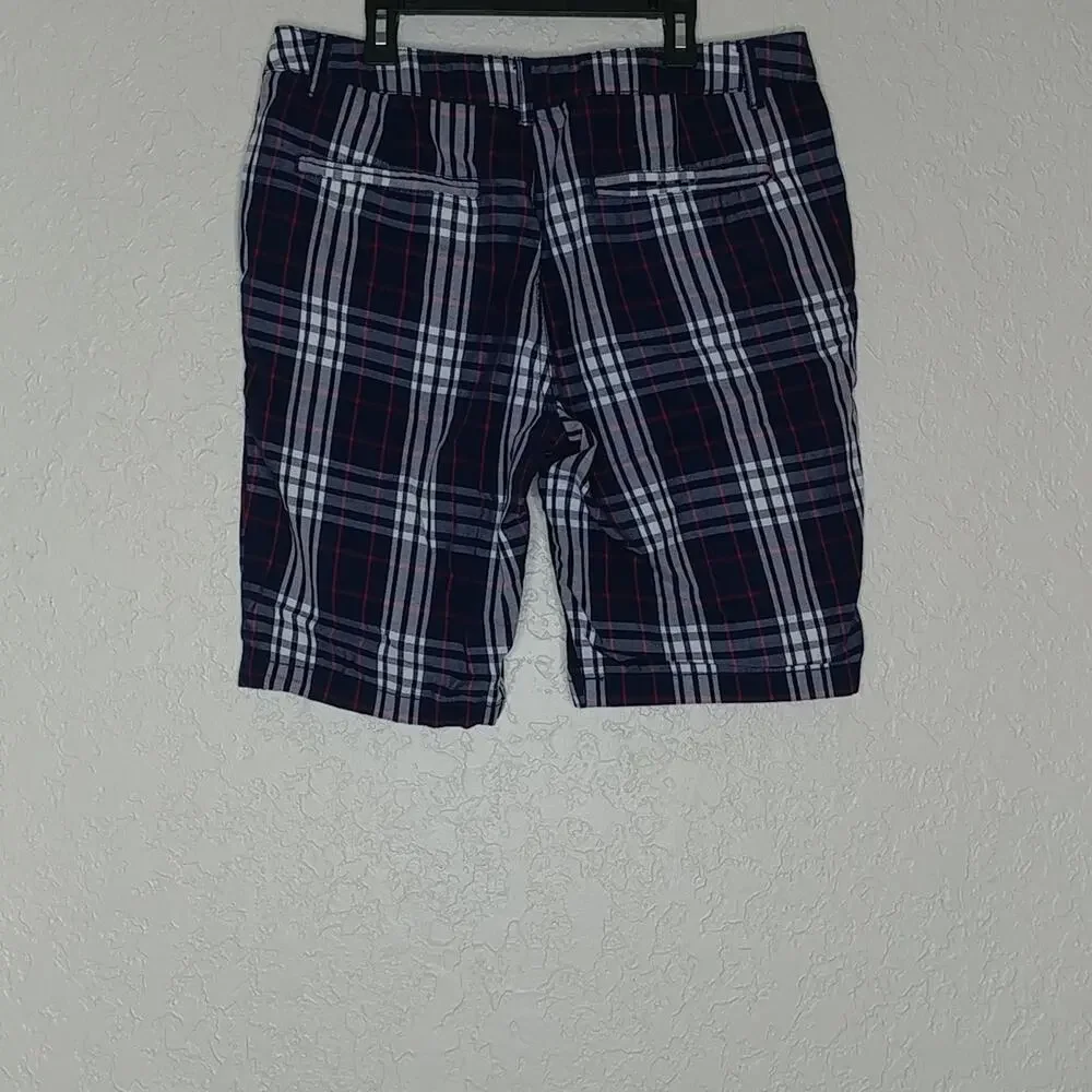 Adam Levine Plaid Shorts Size 32